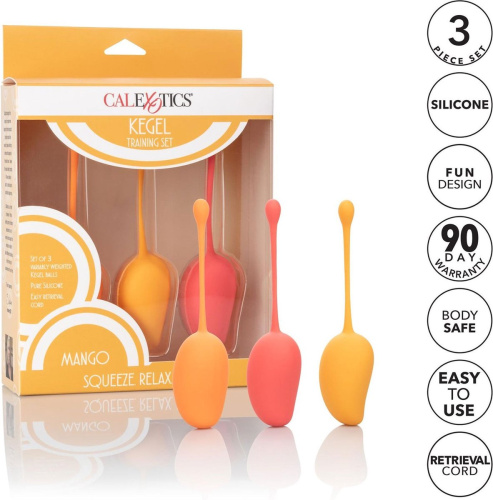 Kegel Training Set Mango - Набір вагінальних кульок - купити в Україні | Секс шоп SEX-SHOP.ua