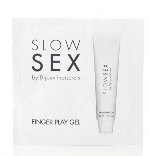 Slow Sex Finger Play сашет гель на водной основе для петтинга и мастурбации, 2 мл - sex-shop.ua