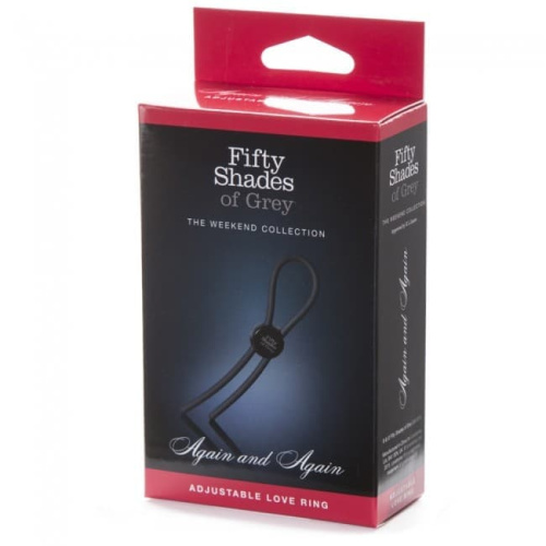 Ерекційне ласо Fifty Shades Of Grey, Again and Again Adjustable Cock Ring
