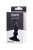 Toyfa - Popo Pleasure Boots - Анальная пробка, 10х2.5 см (чёрный)