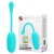 Pretty Love Kirk Vibrating Egg Mint - Віброяйце, 8х3,5 см (бірюзовий) - купити в Україні | Секс шоп SEX-SHOP.ua