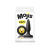 NS Novelties Mojis Plug #WTF пробка анальная, 8.6х2 см (черный) - sex-shop.ua