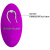 LyBaile Pretty Love Willie RC G-Spot Vibrator Purple - Вагинально-клиторальный вибратор в пультом ДУ,  9.7х3 см (фиолетовый)