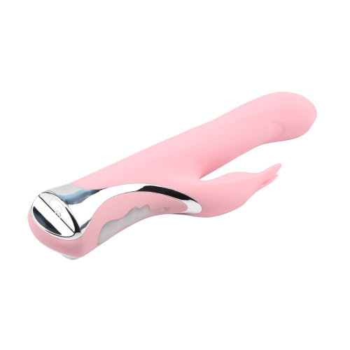 Chisa Aphrovibe Rotating Missile Bunny - Hi-tech вибратор, 24х3.7 см (розовый)