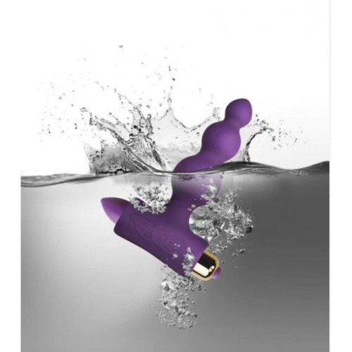 Rocks Off Petite Sensations Bubbles - анальный вибратор, 8.5х2.8 см (пурпурный) - sex-shop.ua