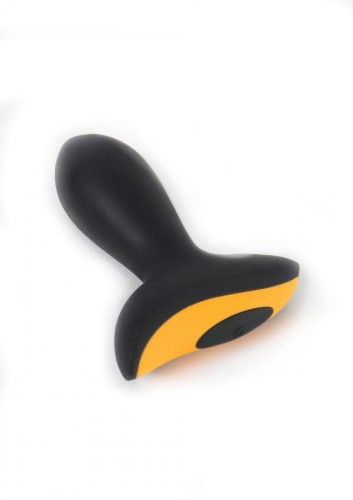 Pornhub Turbo Butt Plug анальна пробка з вібрацією, 7,5х3 см (чорний)