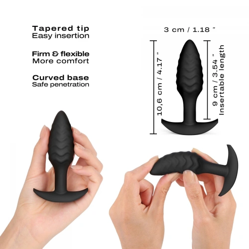 Dorcel WAVY PLUG - Анальная пробка для начинающих - sex-shop.ua