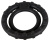 Steely Cockring Black эрекционные кольца на пенис и мошонку,  2.4 см и 3.7 см