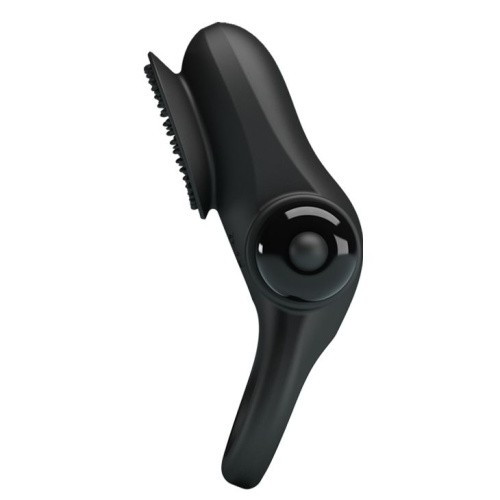 LyBaile Pretty Love Vibrant Penis Ring II Black - виброкольцо, 8.6х3 см (черный)