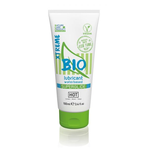 Hot Bio lubricant Superglide Xtreme - лубрикант на водной основе, 100 мл - sex-shop.ua