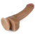 LoveToy 8'' Dual layered Silicone Dildo - силіконовий фалоімітатор подвійної щільності, 22х3.8 см (коричневий) - купити в Україні | Секс шоп SEX-SHOP.ua