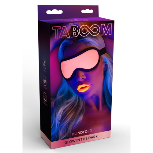 Taboom Blindfold - Маска на очі, (рожевий)