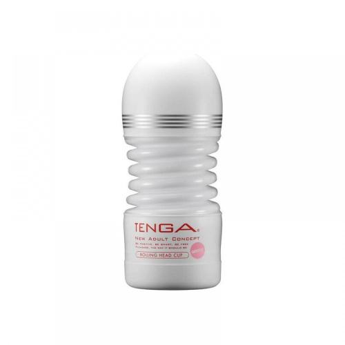 Tenga Soft Rolling Head Cup - мастурбатор для нежной стимуляции, 16,5х6,5 см - sex-shop.ua