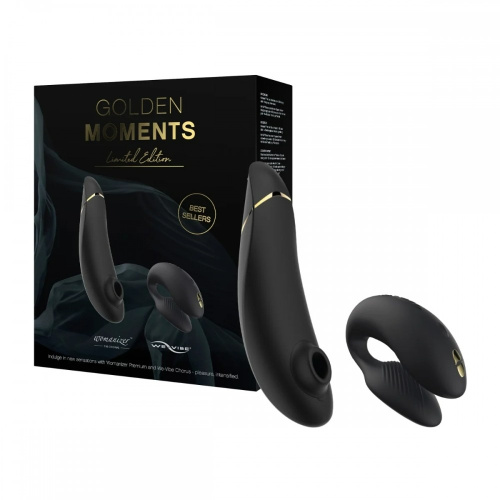 Набор Golden Moments Collection 2: Womanizer Premium 2 + We-Vibe Chorus