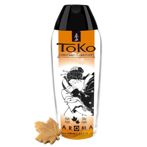 Shunga Toko Aroma Lubricant Maple Delight - оральный лубрикант со вкусом кленового сиропа, 165 мл - sex-shop.ua