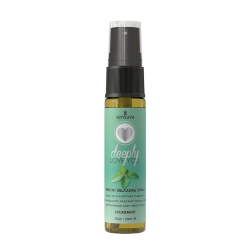 Расслабляющий спрей для минета Sensuva Deeply Love You Spearmint, 29 мл (мята)