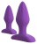 Pipedream FFH Her Designer Love Plug Set - Набор анальных пробок, 2 шт
