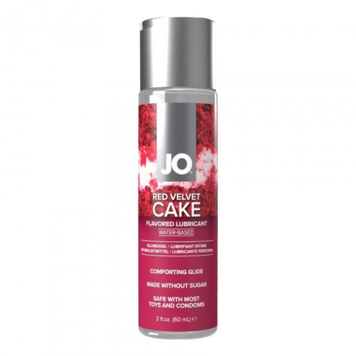 System JO Champagne & Red Velvet Cake - Набор вкусовых смазок, 2×60 мл
