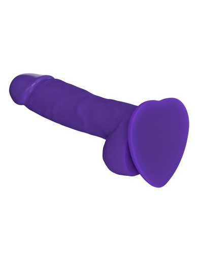 Strap-On-Me Soft Realistic Dildo Violet - M - реалістичний фалоімітатор, 18х3.8 см (фіолетовий)