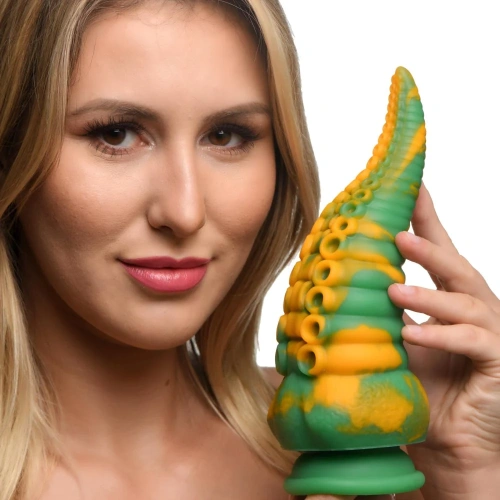 Creature Cocks Monstropus Tentacled Silicone Dildo - фантазийный фаллоимитатор щупальце Осьминога, 21.6х8.6 см - sex-shop.ua