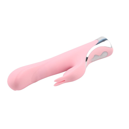 Chisa Aphrovibe Rotating Missile Bunny - Hi-tech вибратор, 24х3.7 см (розовый)