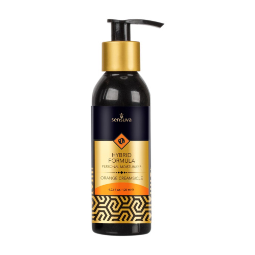 Sensuva Natural Water-Based Orange Creamsicle - Ароматизированная смазка на водной основе,125 мл (апельсиновый крем)