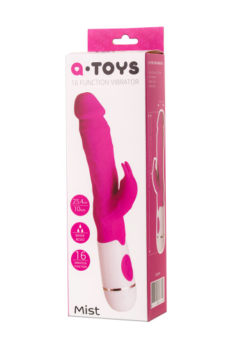 Toyfa A-Toys Mist - Вібратор-кролик, 25.4х3.5 см - купити в Україні | Секс шоп SEX-SHOP.ua