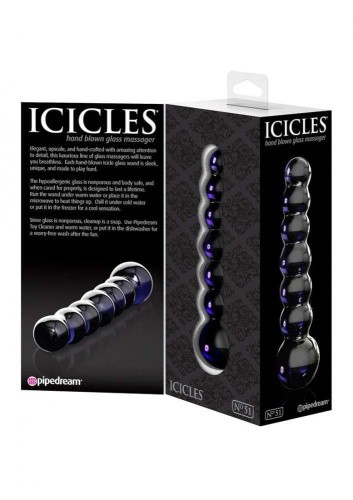 Pipedream Icicles No.51 - стимулятор, 16х4 см - sex-shop.ua