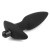 LoveToy Vibrating Anal Plug - Анальная пробка с вибрацией, 14.5х3.5 см (чёрный)