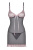 Еротичний комплект Obsessive Dovelia chemise (L / XL) - купити в Україні | Секс шоп SEX-SHOP.ua