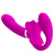 LyBaile Pretty Love Valerie - Безремневий страпон, 19.2х3.3 см (фіолетовий)