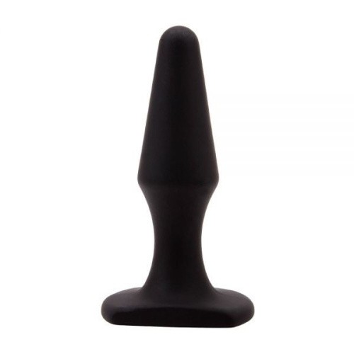 Chisa Black Mont soft touch - Анальная пробка, 10х4 см (черный) - sex-shop.ua