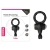 LoveToy Power Clit Cockring - эрекционное кольцо с вибрацией, 2.3 см (чёрный)