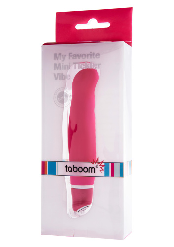 Taboom My Favorite Minitickler Vibe-вібратор для точки G,12х3 см (синій)