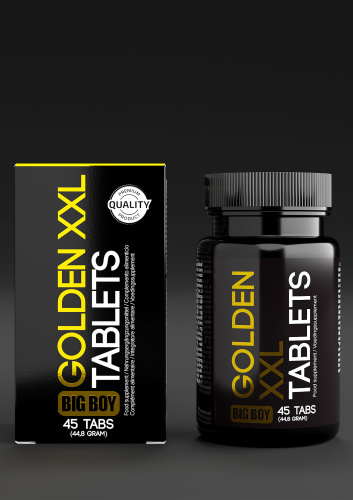 Таблетки для повышения потенции Cobeco Big Boy Golden XXL, 2 шт