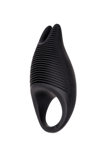 Toyfa Erotist Diablo - виброкольцо с ушками, 8х2.6 см (черный)