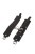 sLash Leather Dominant Hand Cuffs - кожаные наручники, 19.5 см (чёрный) - sex-shop.ua