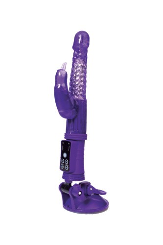 Toyfa A-Toys High-Tech fantasy - Вибратор с клиторальным отростком, 24х3 см