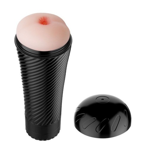 LyBaile - Pink Butt Vibrating - Мастурбатор-Анус с вибрацией, 23х8.6 см