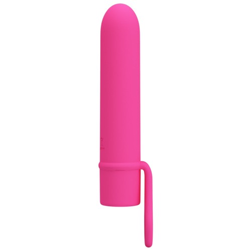 Pretty Love Ladon Vibrator Pink - Вибратор, 13.5х2.2 см (розовый)