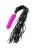 Toyfa - xBlack & Red, Vibrator, 6 vibration modes - Вибратор с плетью, 16х3.5 см (розовый)
