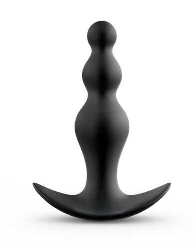  Dorcel Training Beads M - анальная елочка, 10х3.2 см (черный) - sex-shop.ua