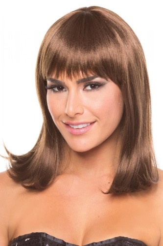 Be Wicked Wigs Doll Wig Brown - парик (русый) - sex-shop.ua