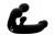 Tri-Volver Rechargeable Strapless Strap On - Безремневой страпон с вибрацией, 21.5х3.1 см