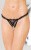 SoftLine G-String 2453 - Открытые трусики-стринги, S/L (чёрный)