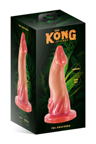 Фаллоимитатор Kong Silicone The Anaconda, 23 см