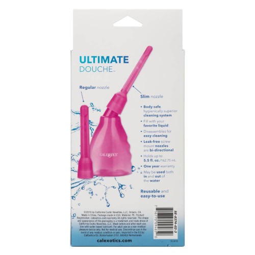 California Exotic Novelties Ultimate Douche - Анальний душ, 162 мл (рожевий) - купити в Україні | Секс шоп SEX-SHOP.ua