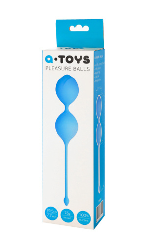 Toyfa A-Toys - Вагинальные шарики, 3.5 см (голубые)