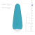 Cala Azul Julia I Massager - Клиторальный вибратор, 10,5 см (голубой) - sex-shop.ua