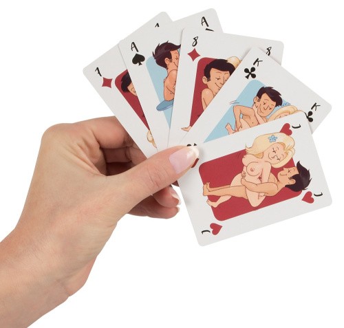 Orion Kama Sutra - Игральные карты с изображением поз из Камасутры (54 карты) - sex-shop.ua